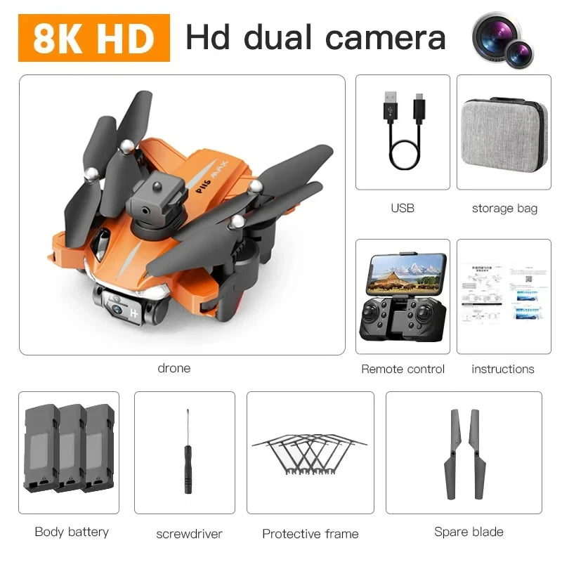MIJIA P11 Max Drone 8K 5G GPS Professional HD Aerial Photography Dual-Camera Obstacle Avoidanc Brushless Quadrotor 10000M