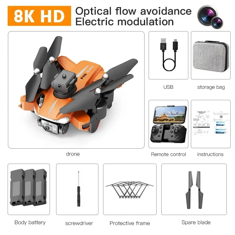MIJIA P11 Max Drone 8K 5G GPS Professional HD Aerial Photography Dual-Camera Obstacle Avoidanc Brushless Quadrotor 10000M