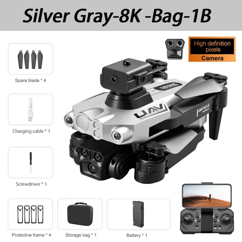 Xiaomi LU200 Pro Drone 8K Gps Professional Hd Aerial Photography Triple-Camera Obstacle Avoidance Brushless Drone 10000M