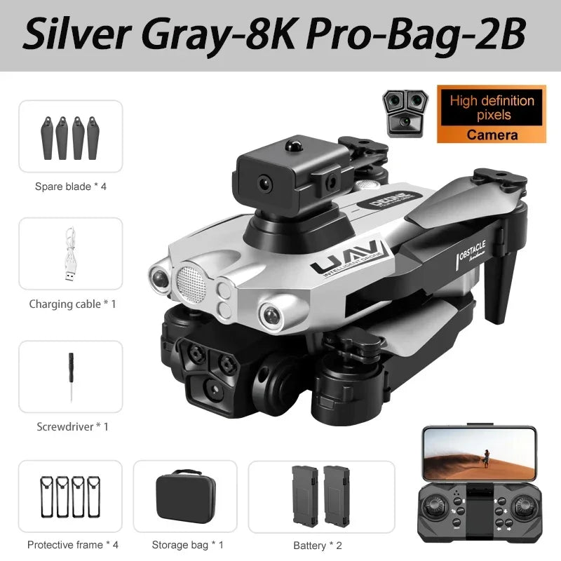 Xiaomi LU200 Pro Drone 8K Gps Professional Hd Aerial Photography Triple-Camera Obstacle Avoidance Brushless Drone 10000M