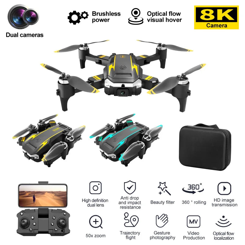 Xiaomi S6 Pro Drone GPS 8K 5G Professional HD Dual-Camera Obstacle Avoidance Four-Rotor Helicopter 8000M