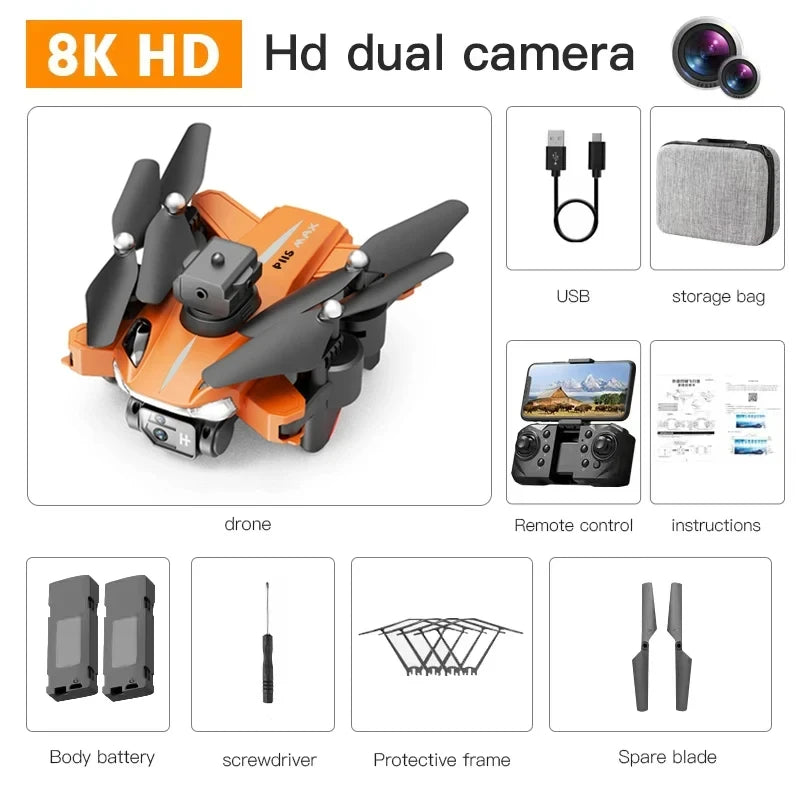 MIJIA P11 Max Drone 8K 5G GPS Professional HD Aerial Photography Dual-Camera Obstacle Avoidanc Brushless Quadrotor 10000M