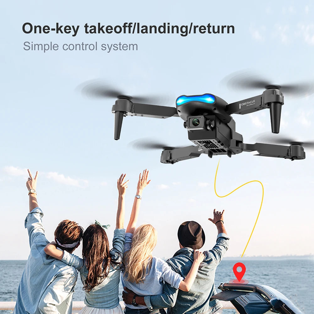 Xiaomi E99 Pro RC Drone Quadcopter Remote Control Handle Wide Angle Dual HD 8K Photography Drone 5G WIFI FPV Foldable Helicopter
