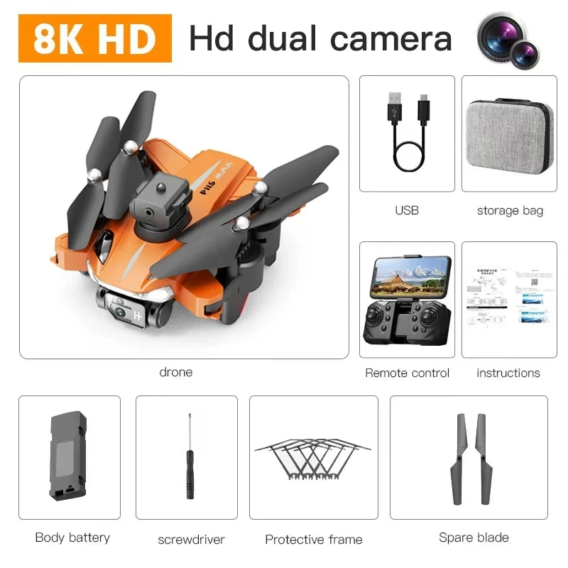 MIJIA P11 Max Drone 8K 5G GPS Professional HD Aerial Photography Dual-Camera Obstacle Avoidanc Brushless Quadrotor 10000M