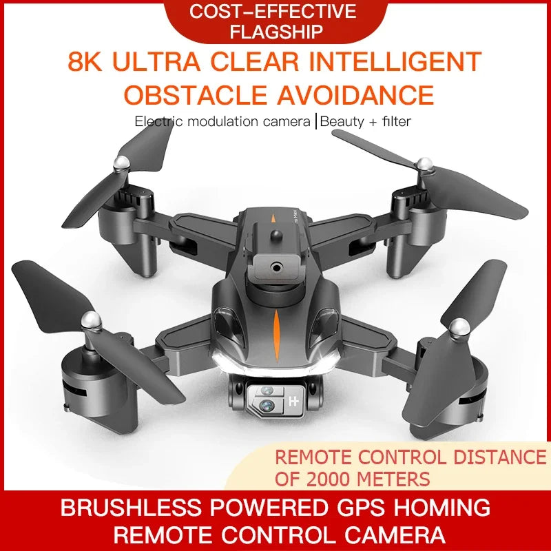 MIJIA P11 Max Drone 8K 5G GPS Professional HD Aerial Photography Dual-Camera Obstacle Avoidanc Brushless Quadrotor 10000M