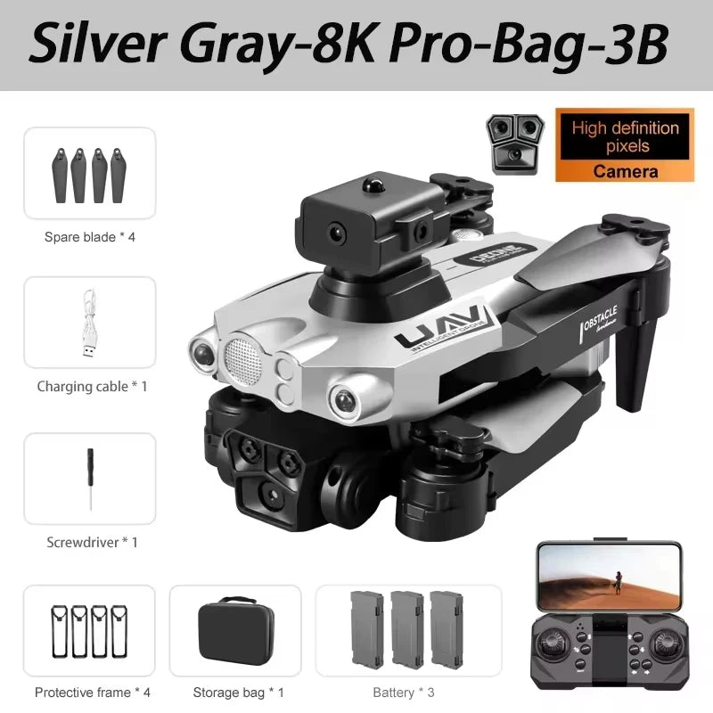 Xiaomi LU200 Pro Drone 8K Gps Professional Hd Aerial Photography Triple-Camera Obstacle Avoidance Brushless Drone 10000M
