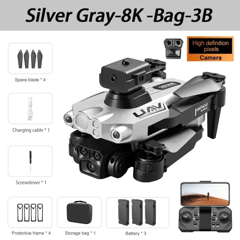 Xiaomi LU200 Pro Drone 8K Gps Professional Hd Aerial Photography Triple-Camera Obstacle Avoidance Brushless Drone 10000M