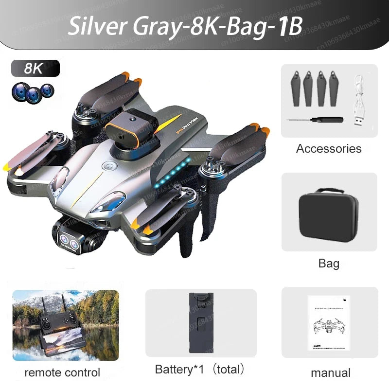 MIJIA P11 Max Drone 8K 5G GPS Professional HD Aerial Photography Dual-Camera Obstacle Avoidanc Brushless Quadrotor 10000M
