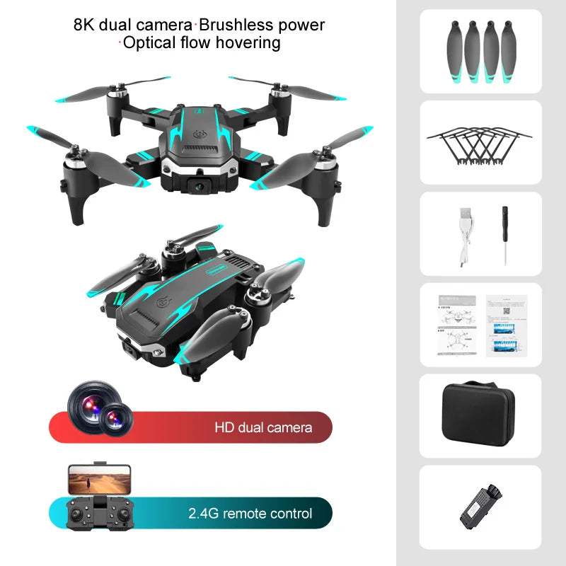Xiaomi S6 Pro Drone GPS 8K 5G Professional HD Dual-Camera Obstacle Avoidance Four-Rotor Helicopter 8000M