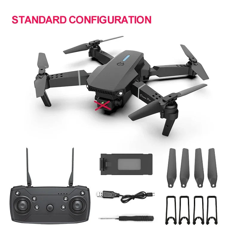 E88 Pro New WIFI FPV Drone Wide Angle HD Height Hold RC Foldable Quadcopter Helicopter