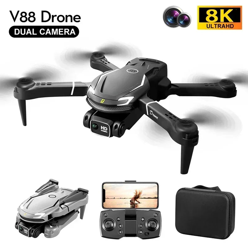 Xiaomi  V88 Drone 8K 5G GPS Professional HD Aerial Photography Remote Control Aircraft HD Dual Camera Quadcopter Toy UAV