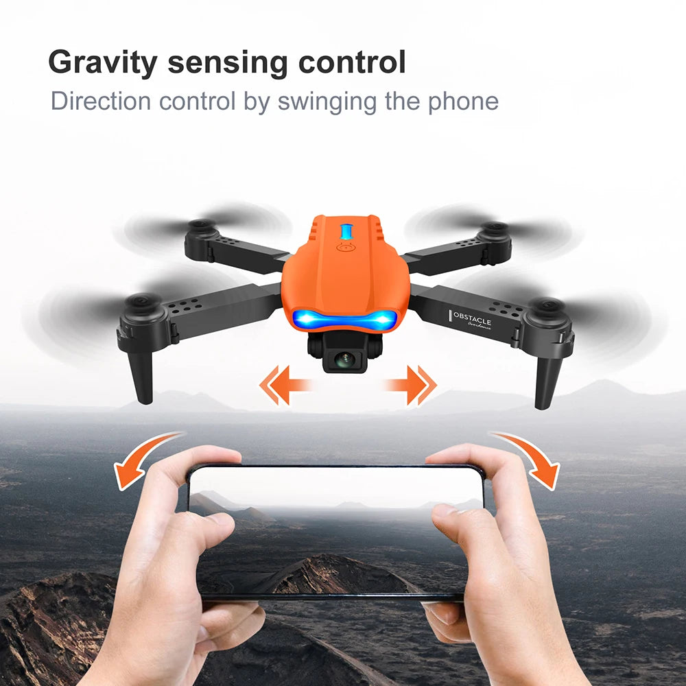 Xiaomi E99 Pro RC Drone Quadcopter Remote Control Handle Wide Angle Dual HD 8K Photography Drone 5G WIFI FPV Foldable Helicopter