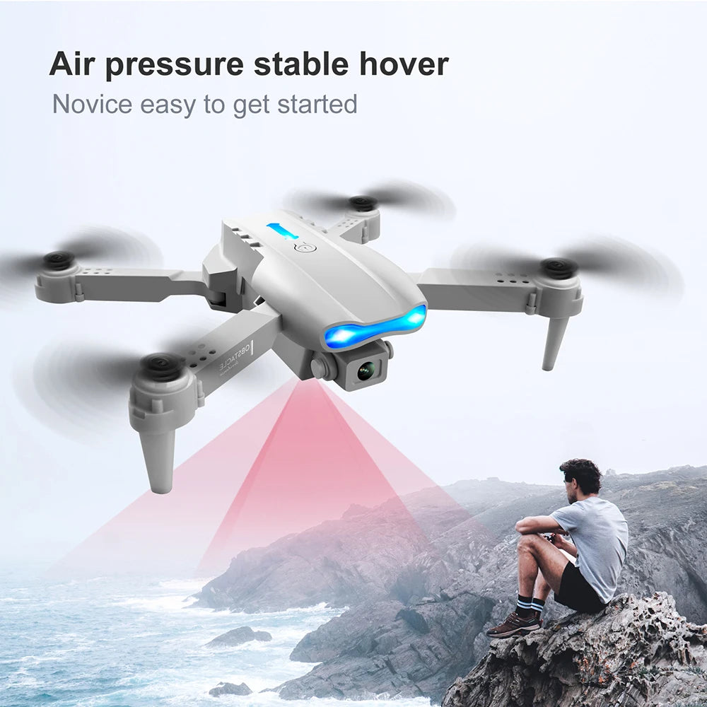 Xiaomi E99 Pro RC Drone Quadcopter Remote Control Handle Wide Angle Dual HD 8K Photography Drone 5G WIFI FPV Foldable Helicopter