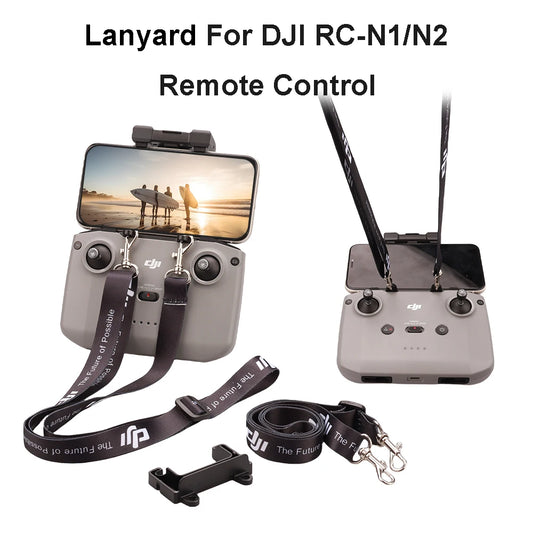 Remote Controller Lanyard Neckstrap W Fixed Hook for  MINI 2/Mini 3 4 Pro/Air 2S/3/Mavic 3/  RC N1 N2 Drone Accessories